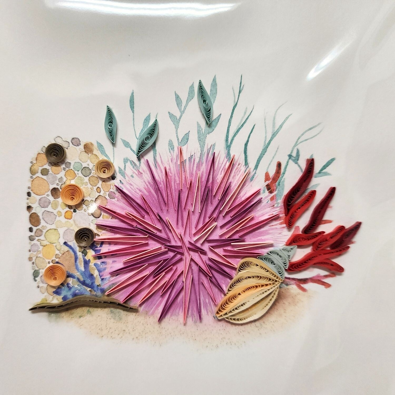 Card QWL Sea Urchin