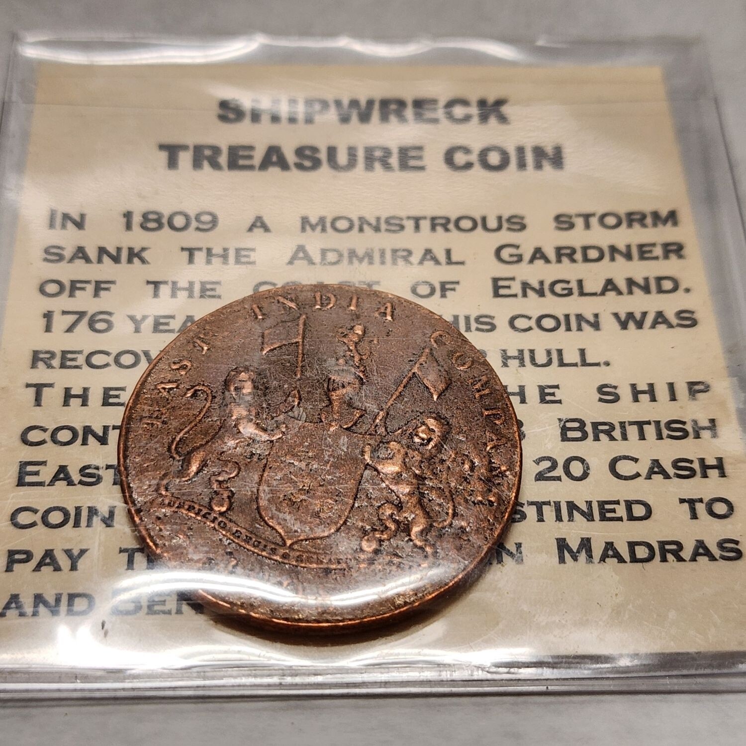 Coin Admiral Gardner Treasure