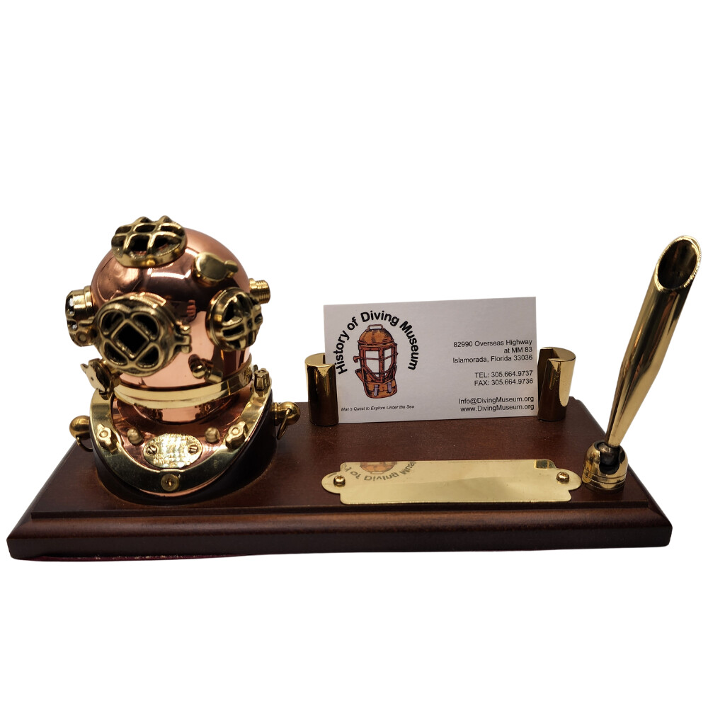Brass Desk Set w/ Mark V