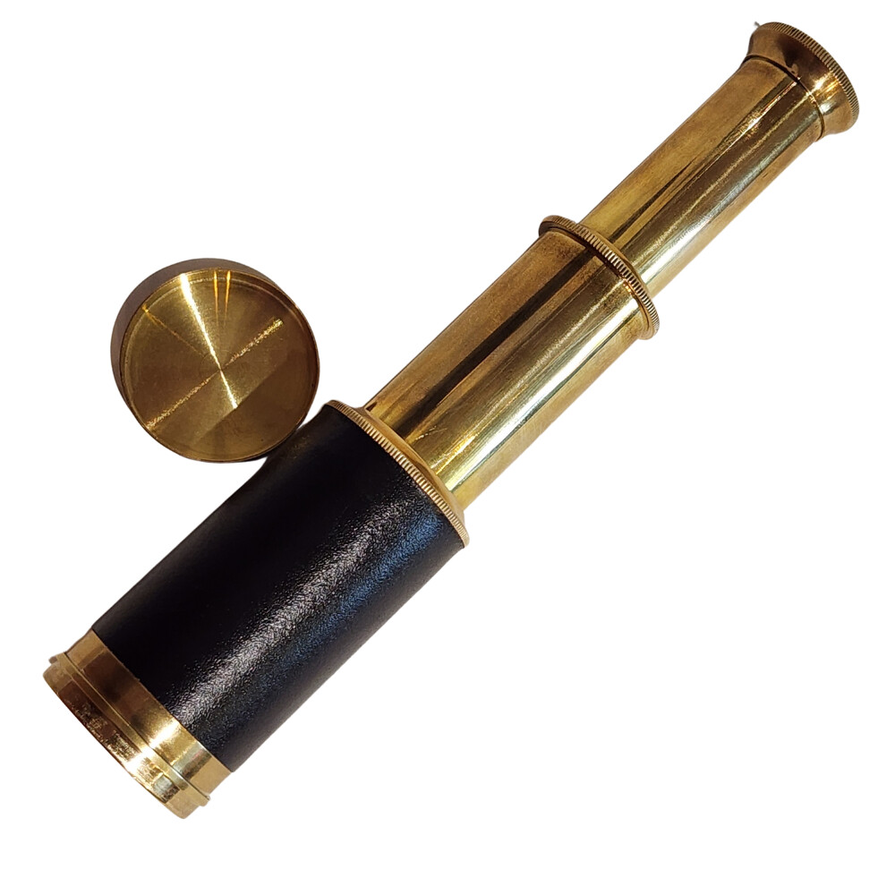Telescope Brass/Leather