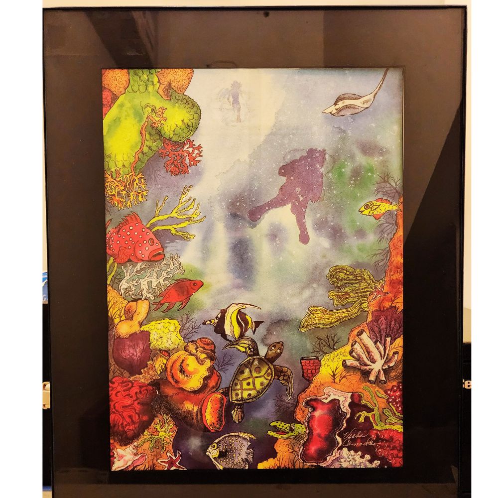 VICKI CANADA SIGNED/FRAMED