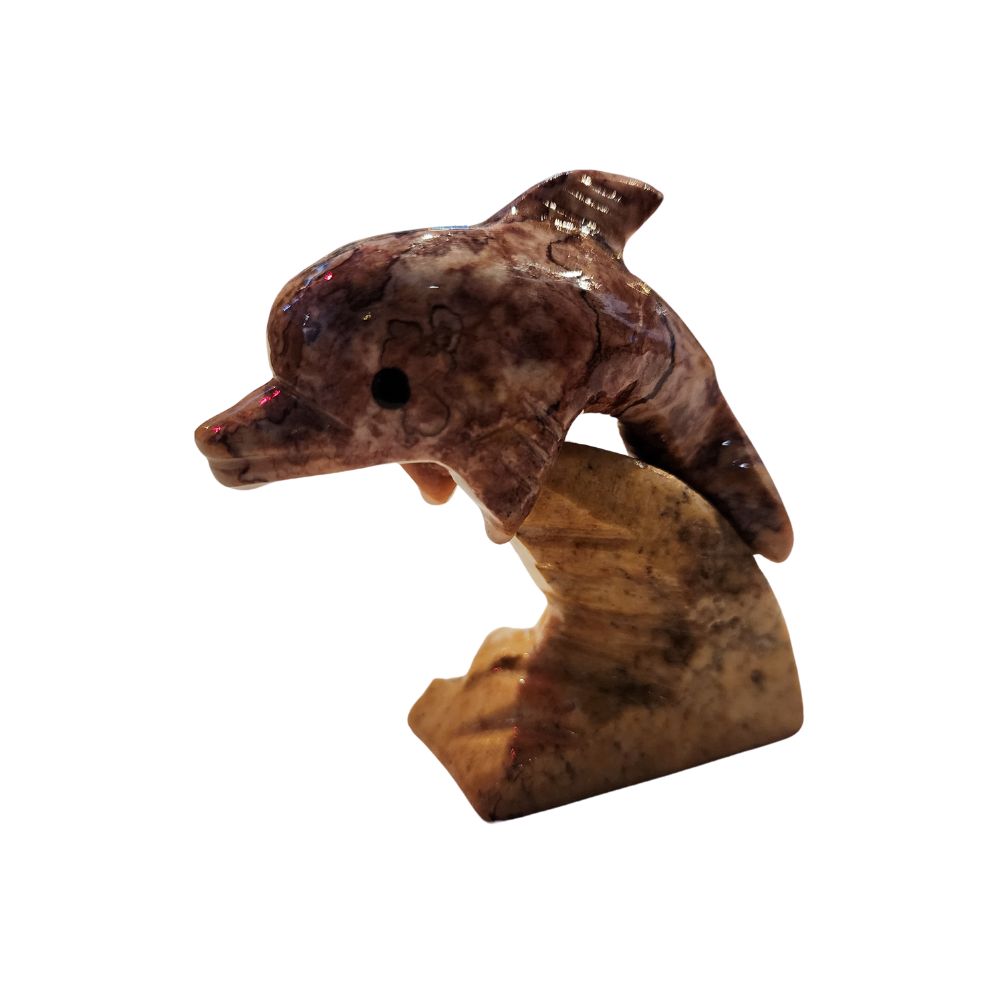 Marble Dolphin 2.5&quot;