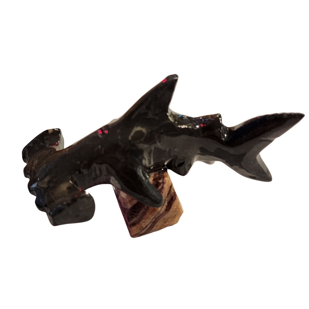 Marble Hammerhead Shark 3&quot;