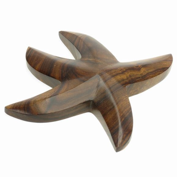 Wood Starfish 3&quot;