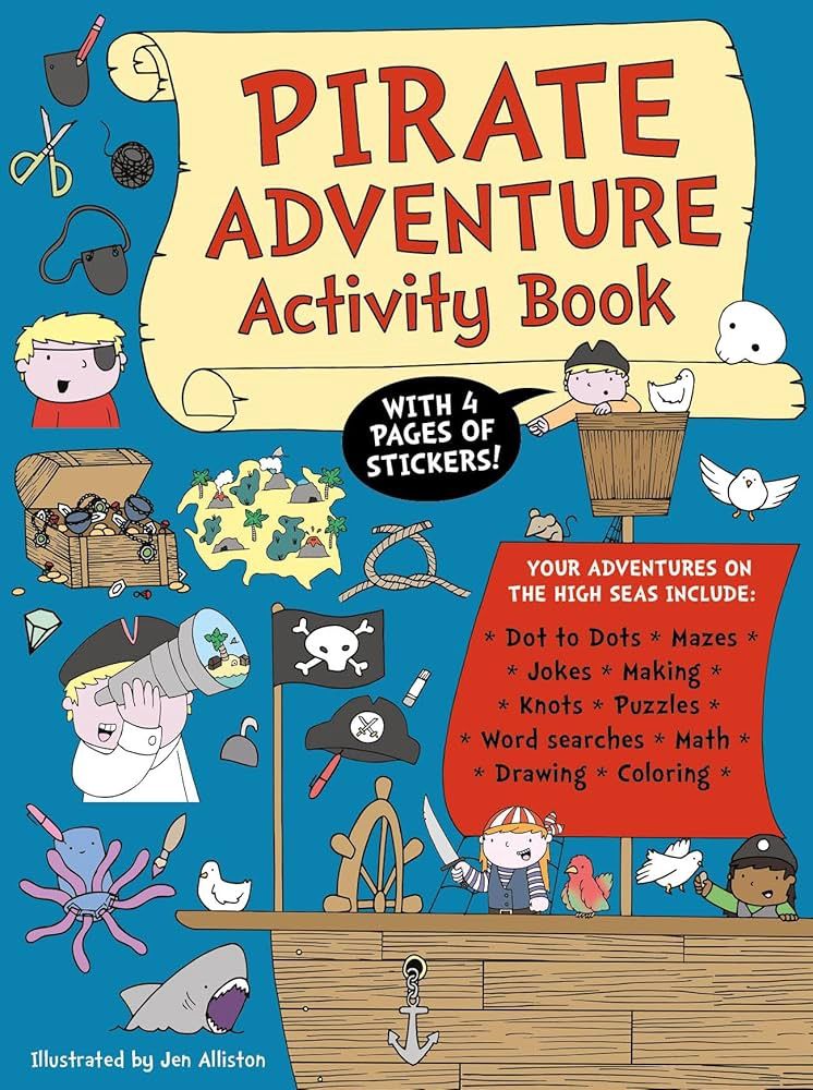 BKK Pirate Adventure Activity Book