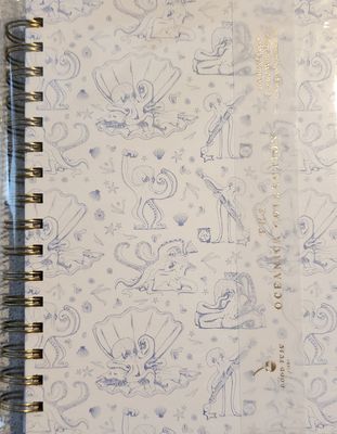 Spiral Notebook Octopus White