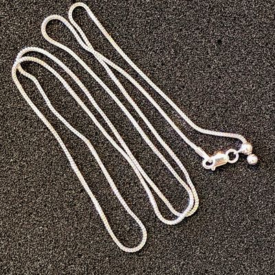 Chain Adjustable Sterling Silver