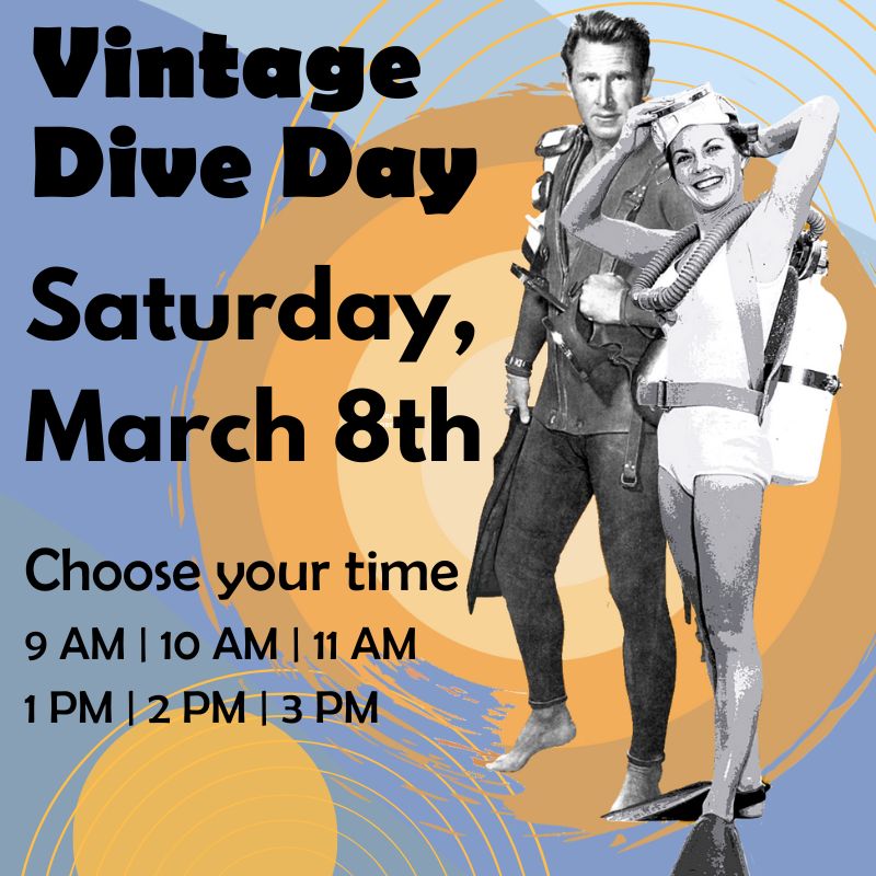 Vintage Dive Weekend 2025 - Sat, March 8th