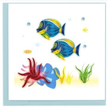 Card QWL Colorful Fish
