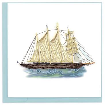 Card QWL Schooner