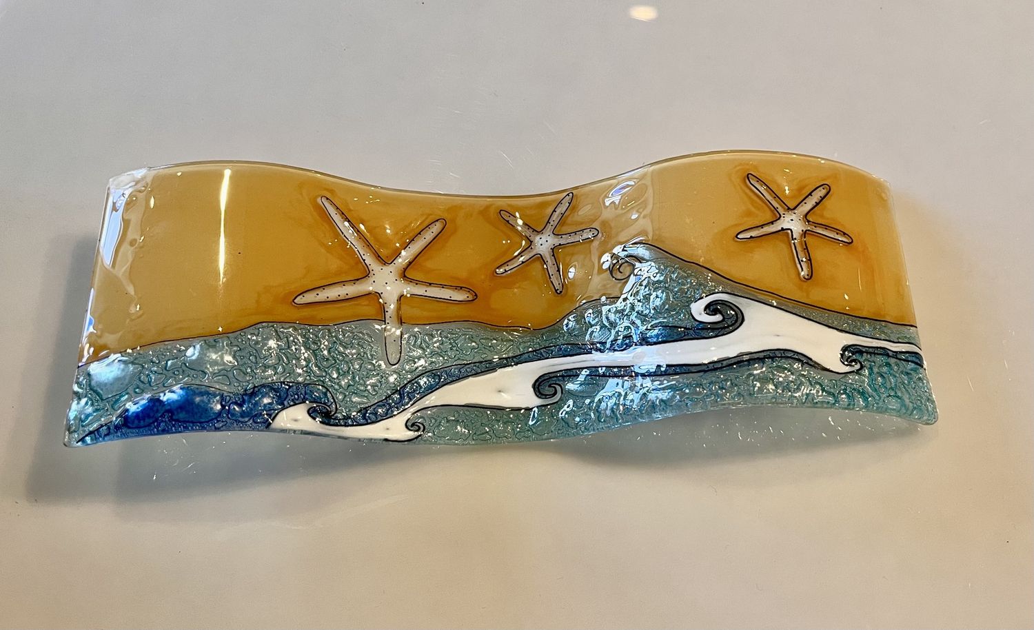 Wavy Glass Starfish