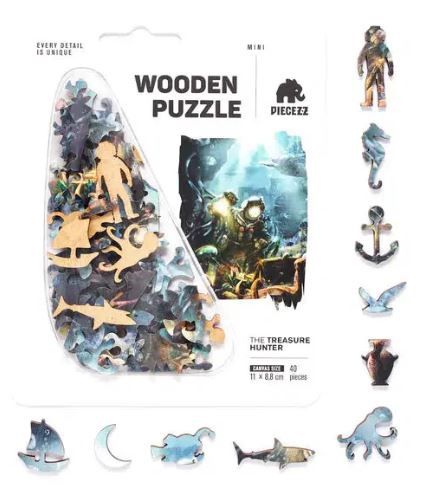 Treasure Hunter Puzzle - 40 Piece