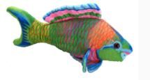 Plush Parrottfish 6&quot;