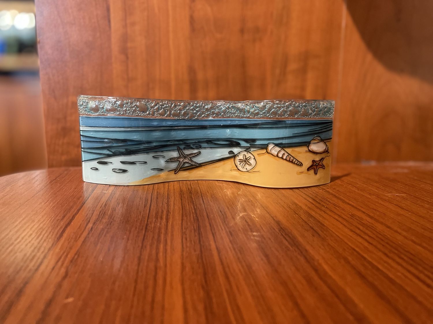 Wavy Glass Shells of the Sea