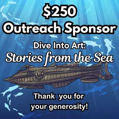 5. Dive into Art: Outreach $250