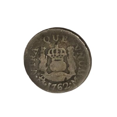 Cuban Treasure Hoard 1/2 Reale Pillar Coin