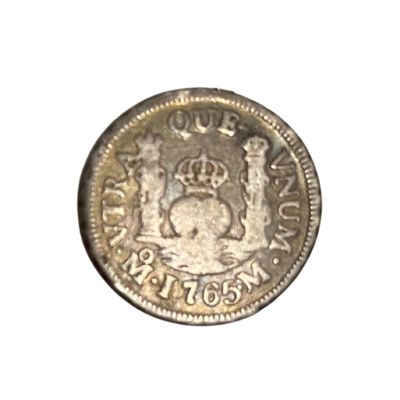 Cuban Treasure Hoard 1 Reale Pillar Coin