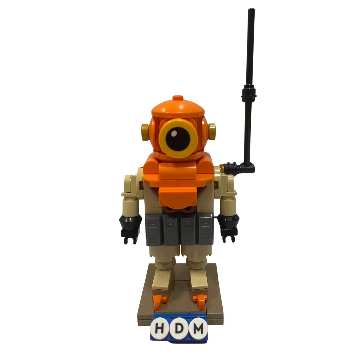Building Brick Hard Hat Diver Kit