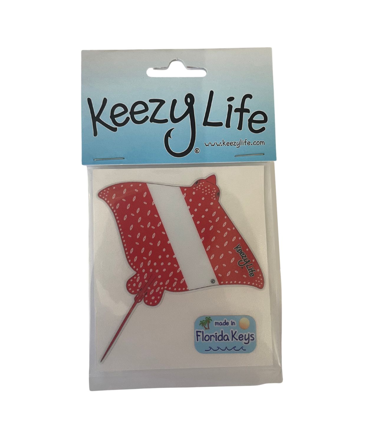 STICKER Eagle Ray Dive Flag