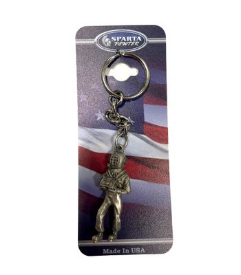 Hard Hat Diver with Treasure Key Chain