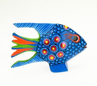 Oaxacan Painted Fish 2"
