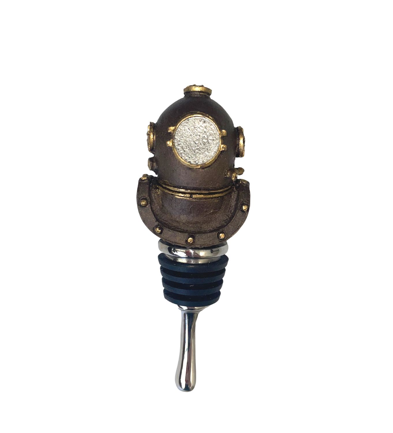 Diving Helmet Wine Stopper