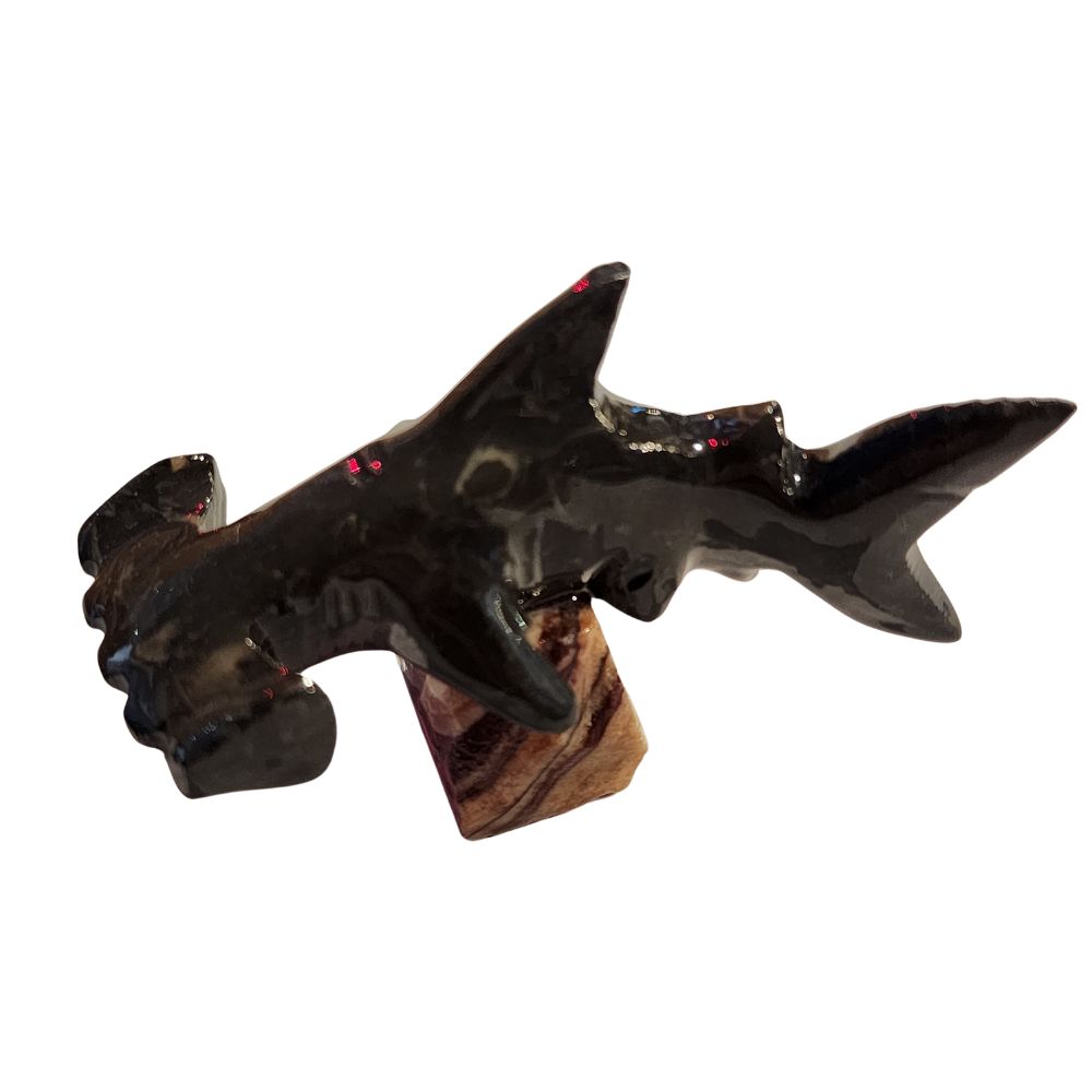 Marble Hammerhead Shark 3"