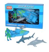 Junior Adventure Playset - Shark and Dolphin
