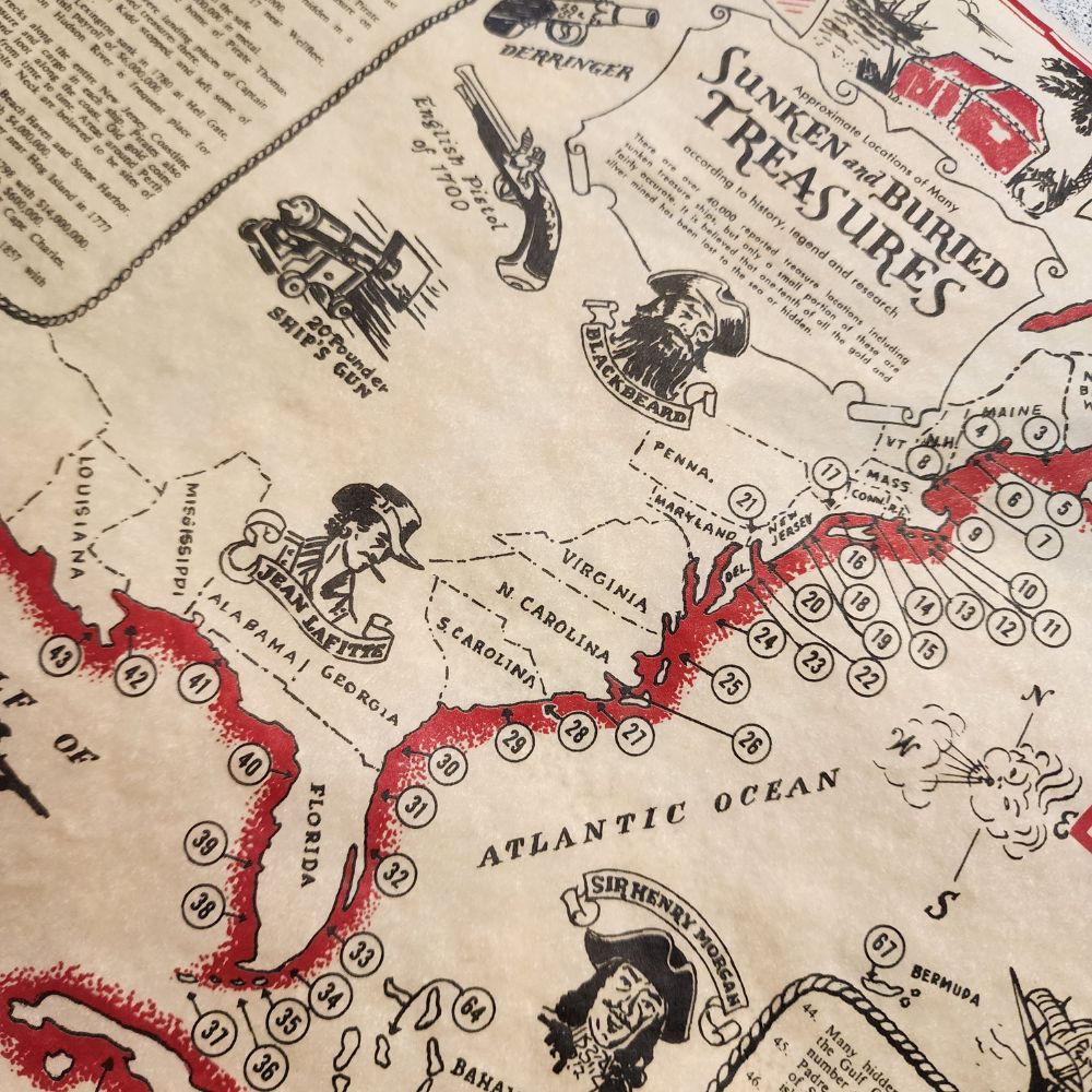 Pirate Treasure Map