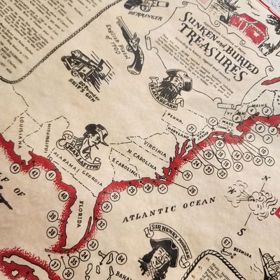 Map - Pirate Treasure