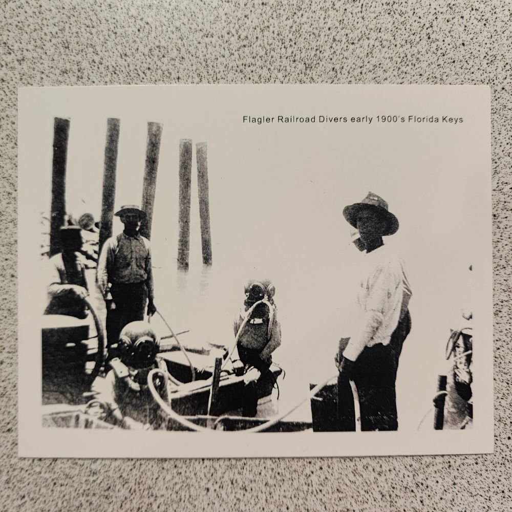 Flagler Divers Postcard