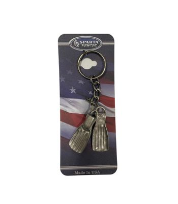 Double Fin Key Chain