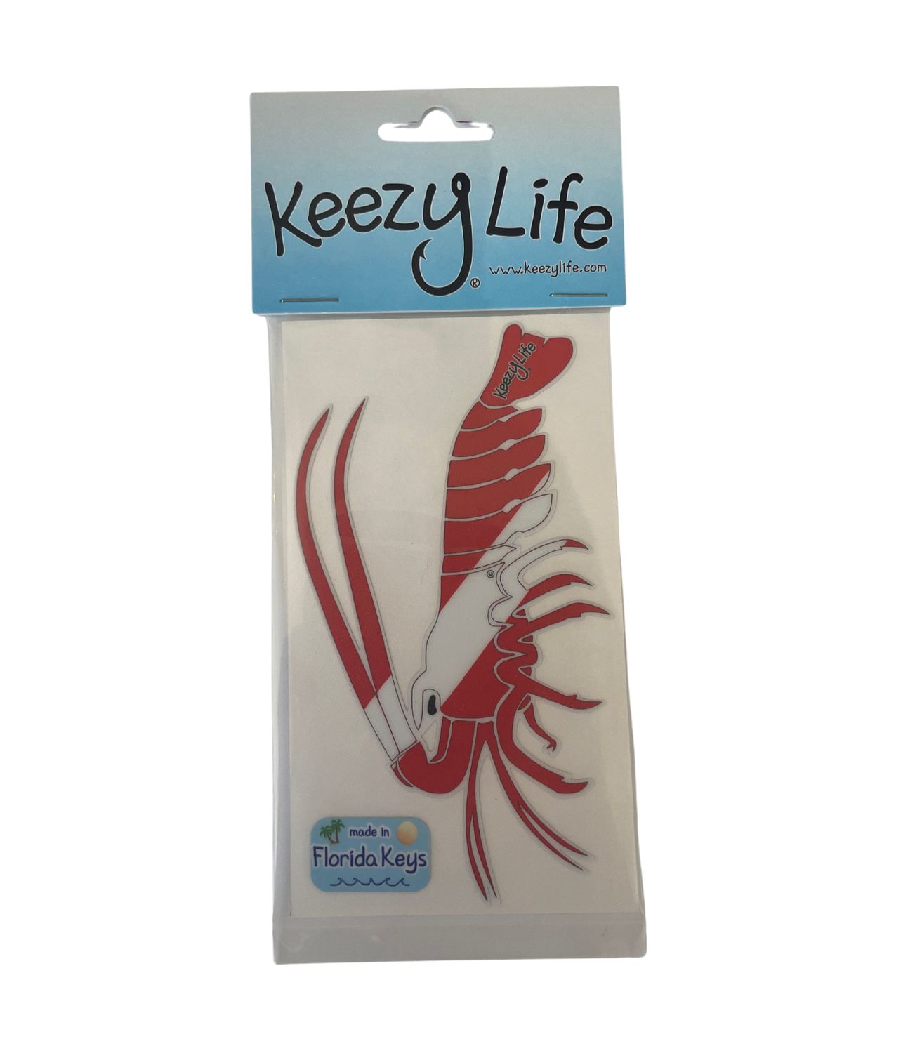 STICKER Lobster Dive Flag