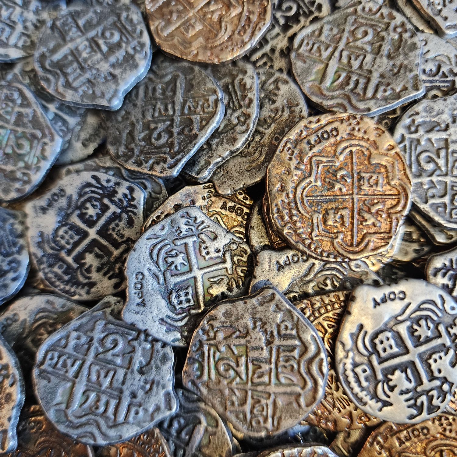 PIECES OF 8 SILVER and Gold