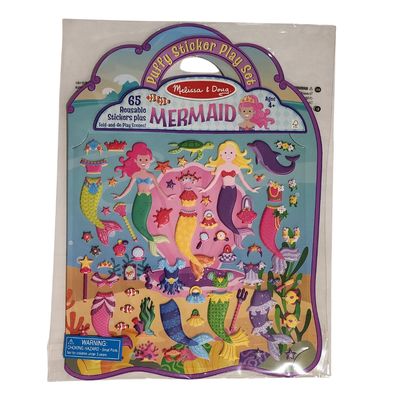 Mermaid Puffy Sticker