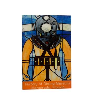 Stained Glass Jake Magnet