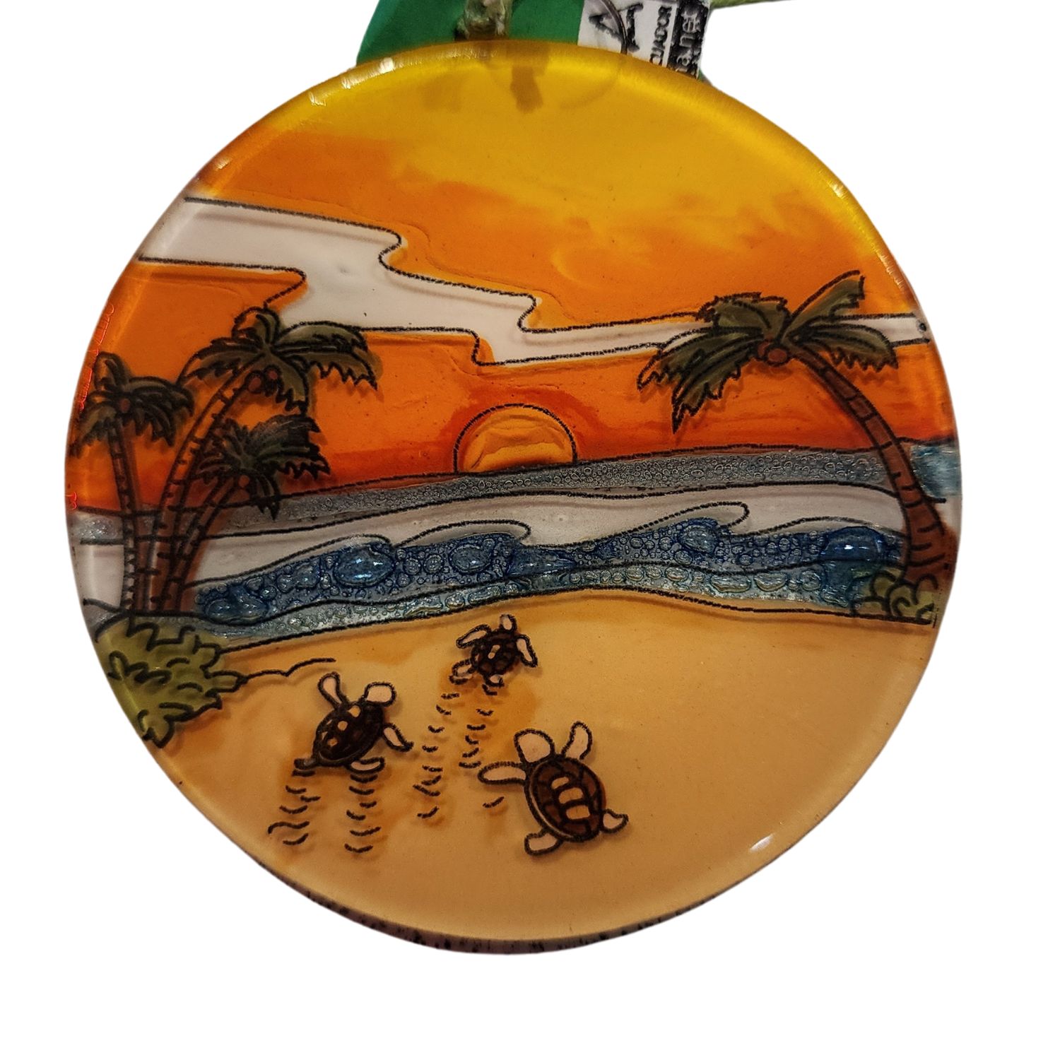 Ornament Glass Hatching Turtles