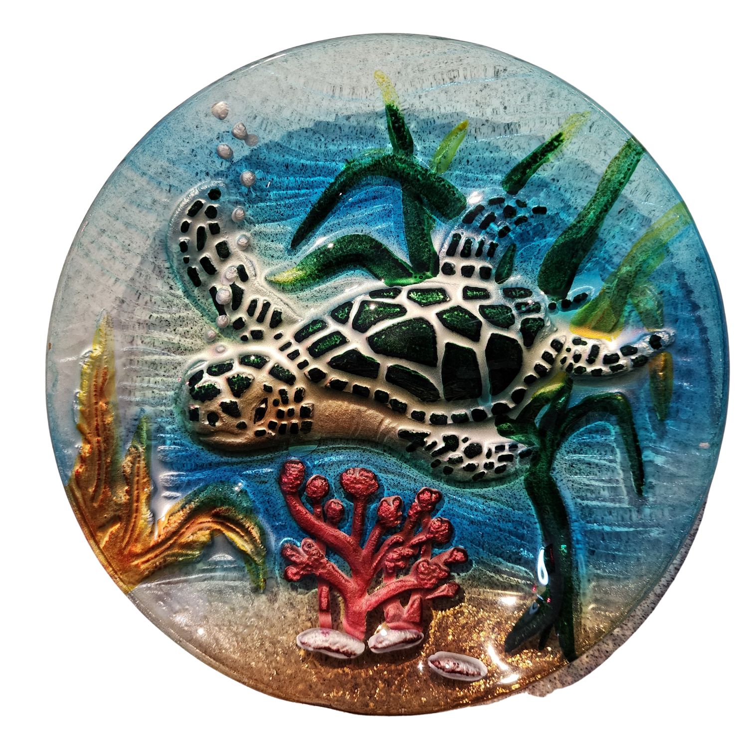 Plate Sea Turtle 8"