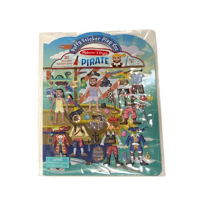 Pirate Puffy Sticker Set