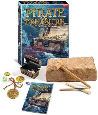 Pirate Treasure Chest Dig 6"
