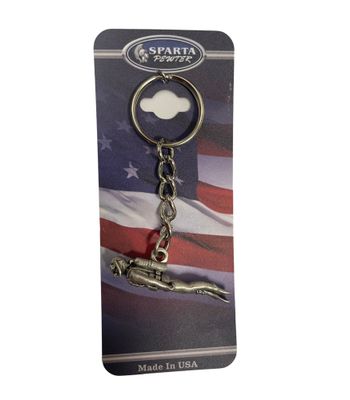 Scuba Diver Key Chain