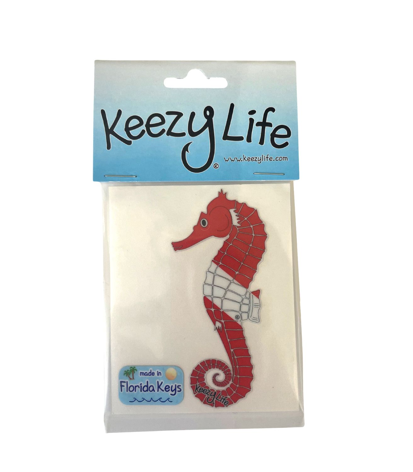 STICKER Seahorse Dive Flag