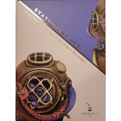 Octo Diver Stationary Set - PINK