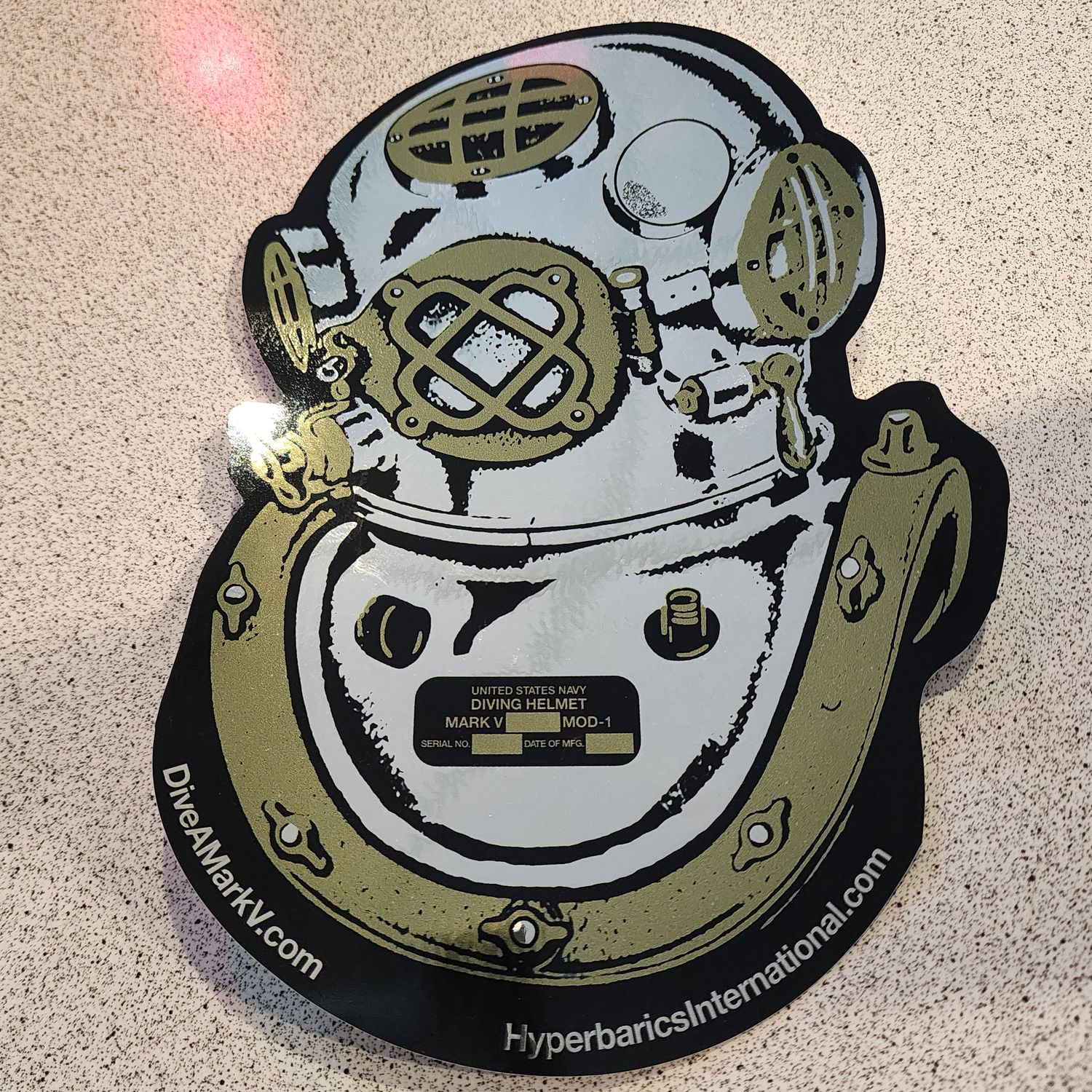 STICKER DIVE A  MARK 5