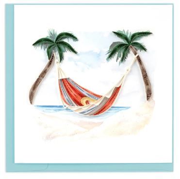 Quilled Hammock Greeting Card