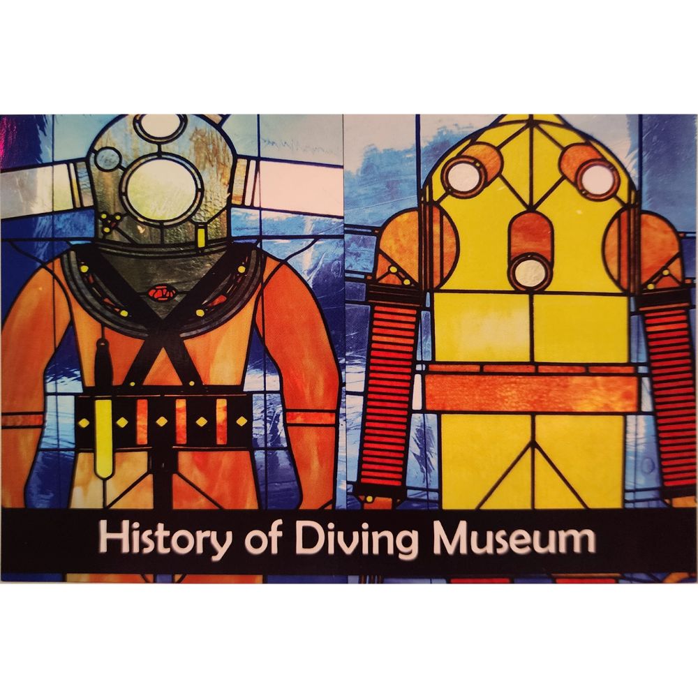 Stained Glass Postcard
