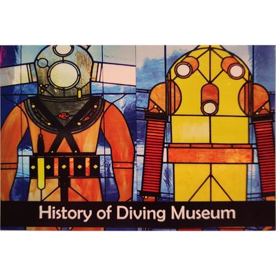 Stained Glass Postcard