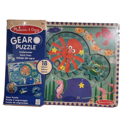Underwater Wooden Gear Puzzle-18