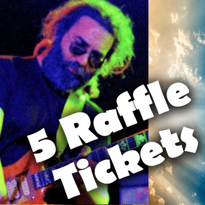 Raffle: 5 Tickets: Jerry Garcia Print (DIA)