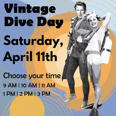 Vintage Dive Day 2026 - Sat, April 11th
